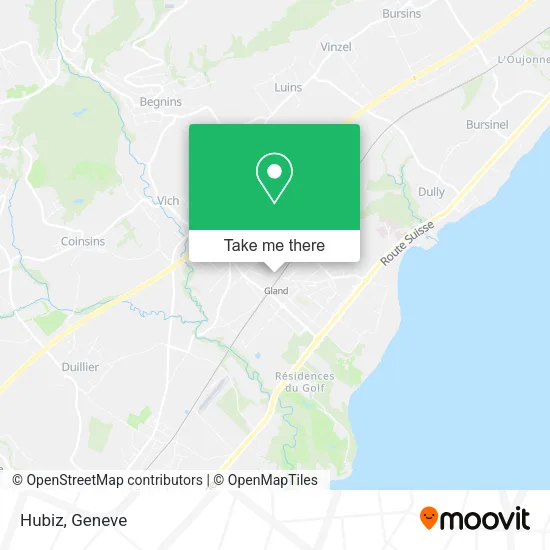Hubiz map