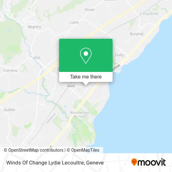 Winds Of Change Lydie Lecoultre map