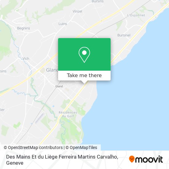 Des Mains Et du Liège Ferreira Martins Carvalho map