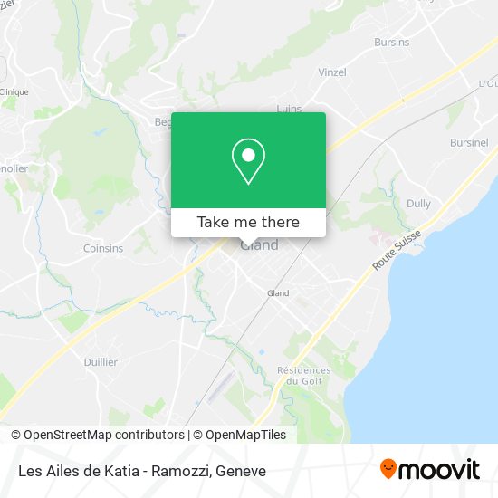 Les Ailes de Katia - Ramozzi map
