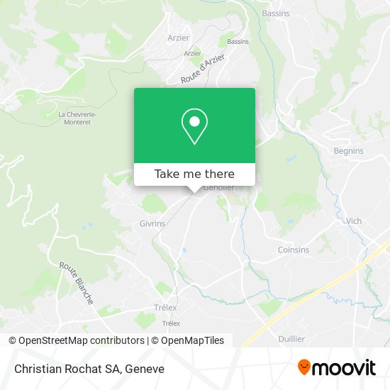 Christian Rochat SA map
