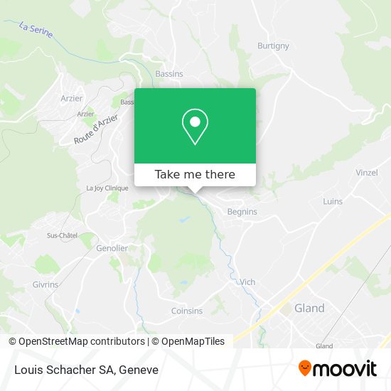 Louis Schacher SA map