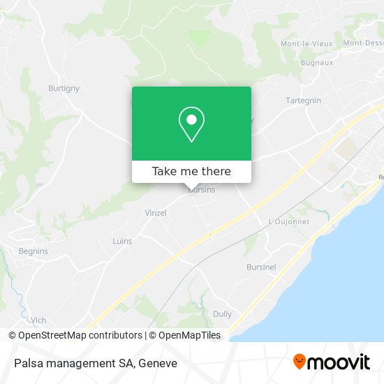 Palsa management SA map
