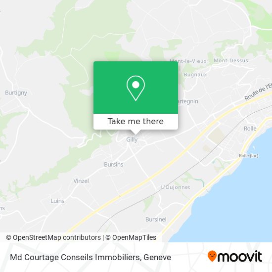 Md Courtage Conseils Immobiliers map