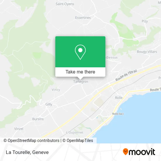 La Tourelle map