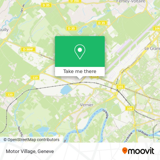 Motor Village Karte