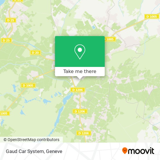 Gaud Car System map