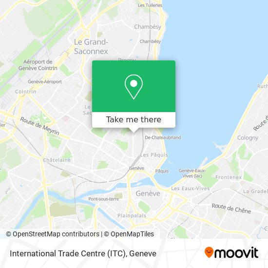 International Trade Centre (ITC) map