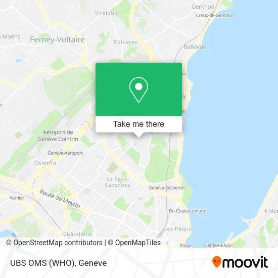 UBS OMS (WHO) map