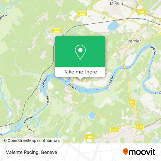 Valente Racing map