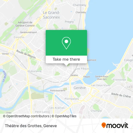 Théâtre des Grottes map