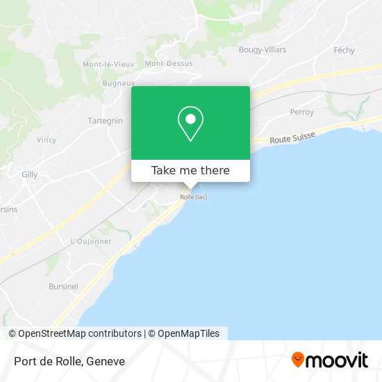 Port de Rolle map