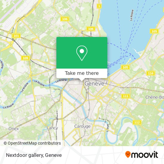 Nextdoor gallery map