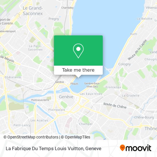 La Fabrique Du Temps Louis Vuitton map