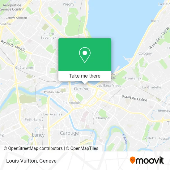 Louis Vuitton map