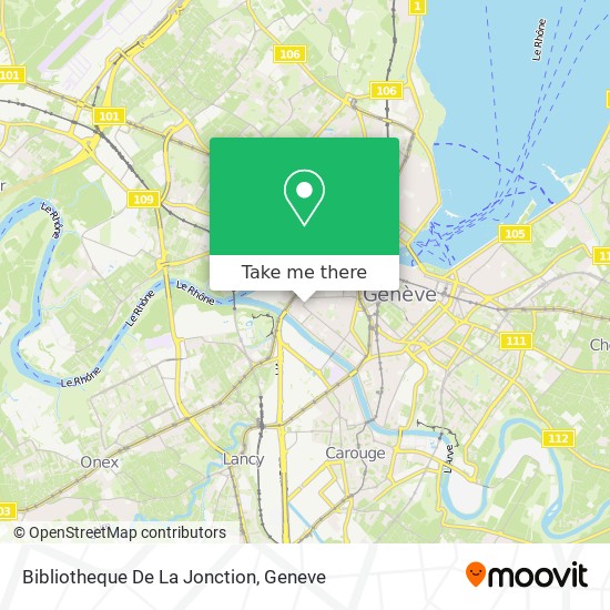 Bibliotheque De La Jonction map