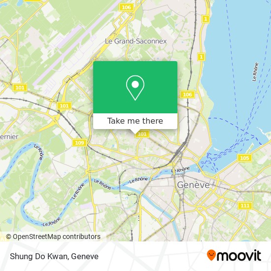 Shung Do Kwan map