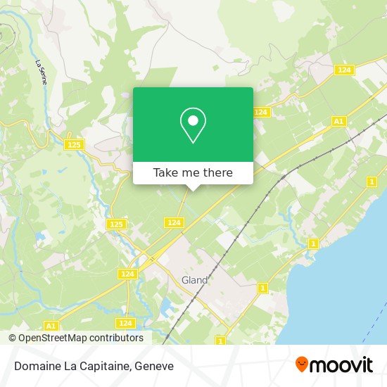 Domaine La Capitaine map