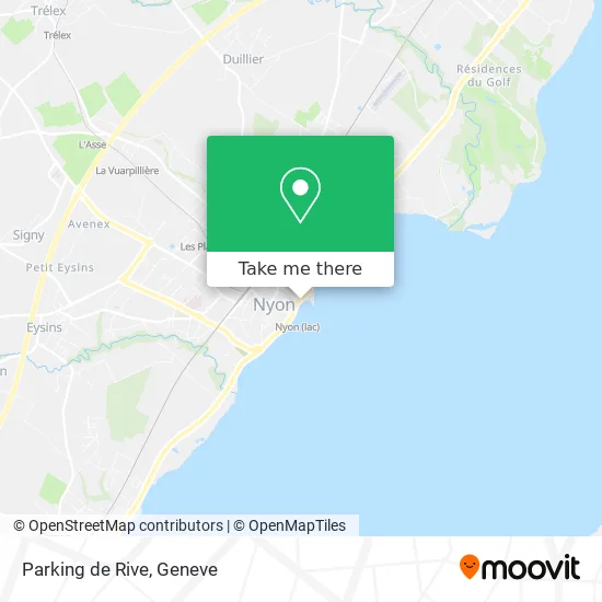 Parking de Rive map
