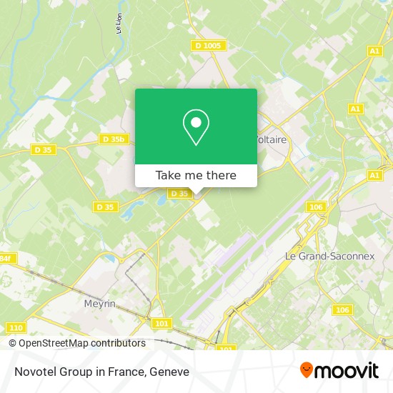 Novotel Group in France map