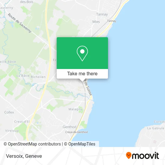 Versoix map