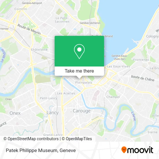 Patek Philippe Museum map
