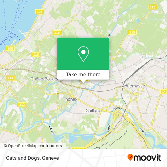 Cats and Dogs map