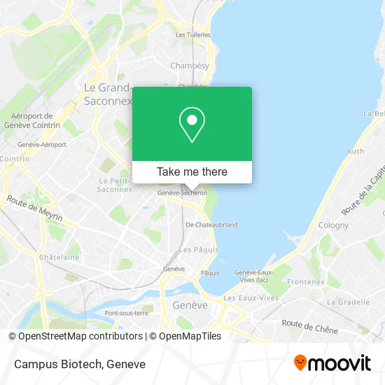 Campus Biotech map