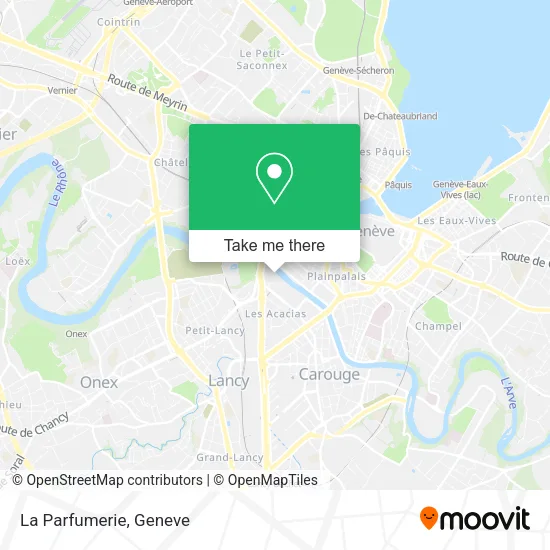 La Parfumerie map