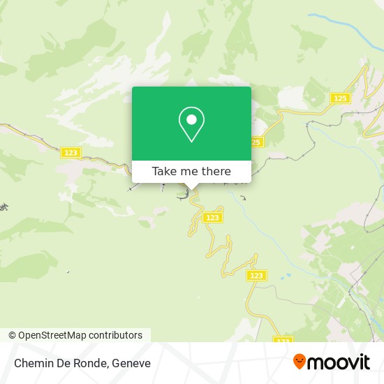 Chemin De Ronde map