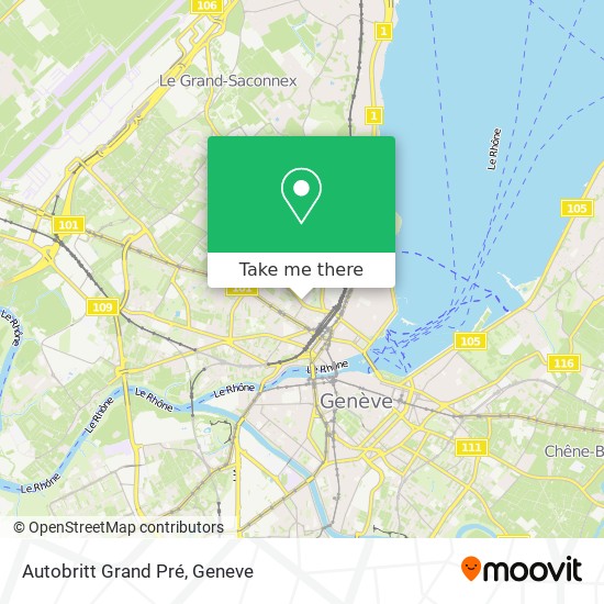 Autobritt Grand Pré map