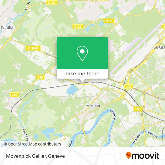 Movenpick Cellier map
