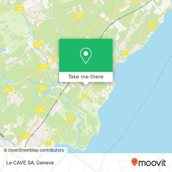 Le CAVE SA map
