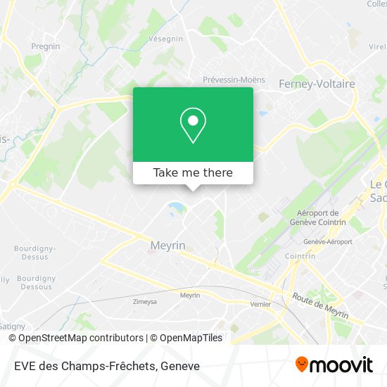 EVE des Champs-Frêchets map