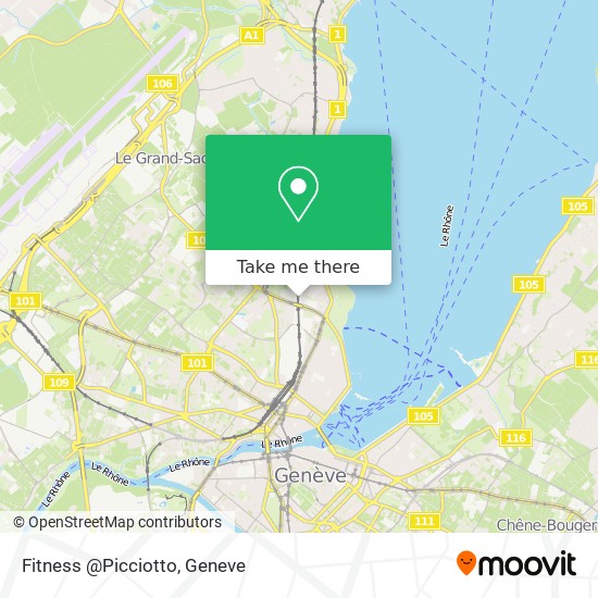Fitness @Picciotto map