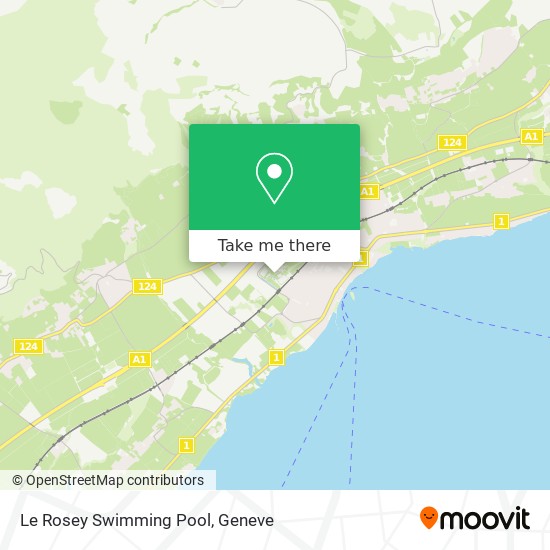Le Rosey Swimming Pool map