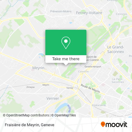 Fraisière de Meyrin map