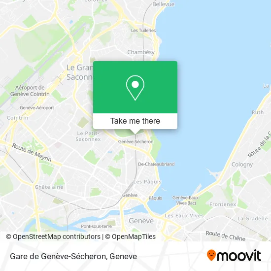 Gare de Genève-Sécheron map