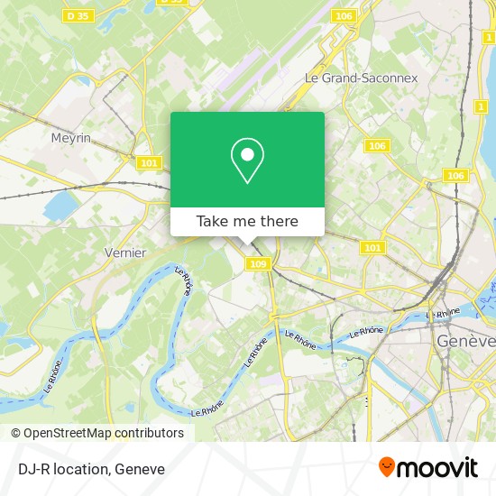 DJ-R location map