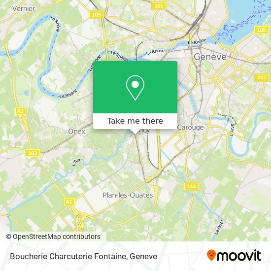 Boucherie Charcuterie Fontaine map