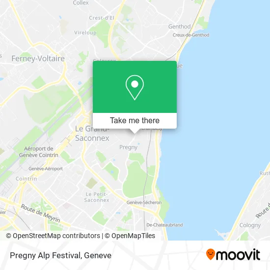 Pregny Alp Festival map