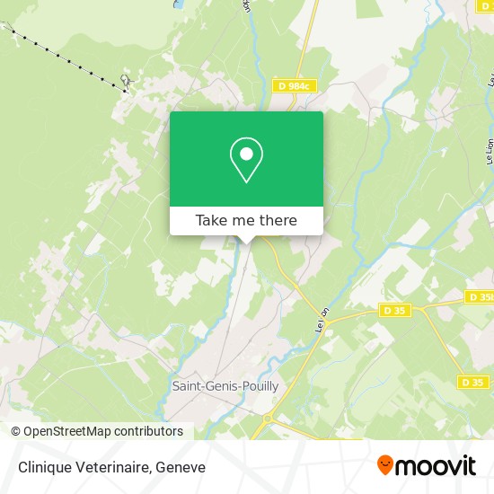 Clinique Veterinaire map