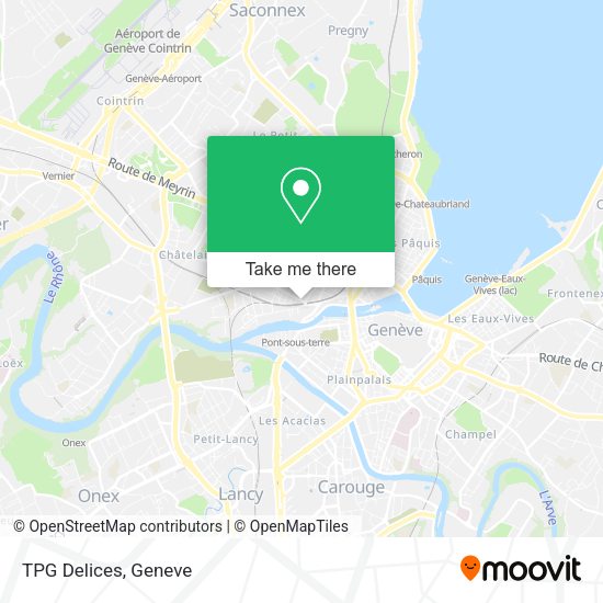 TPG Delices map