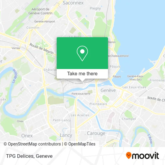 TPG Delices map