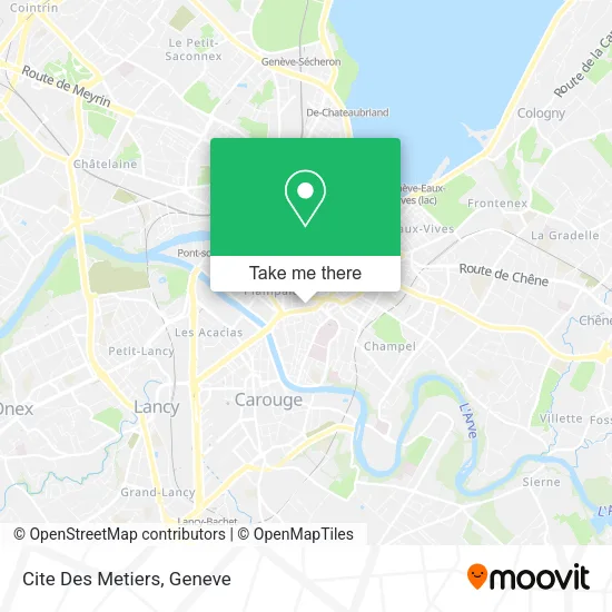 Cite Des Metiers plan