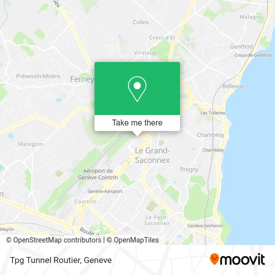 Tpg Tunnel Routier map