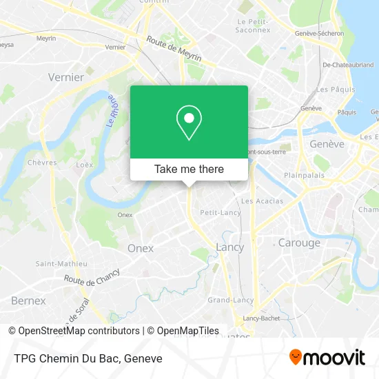 TPG Chemin Du Bac map