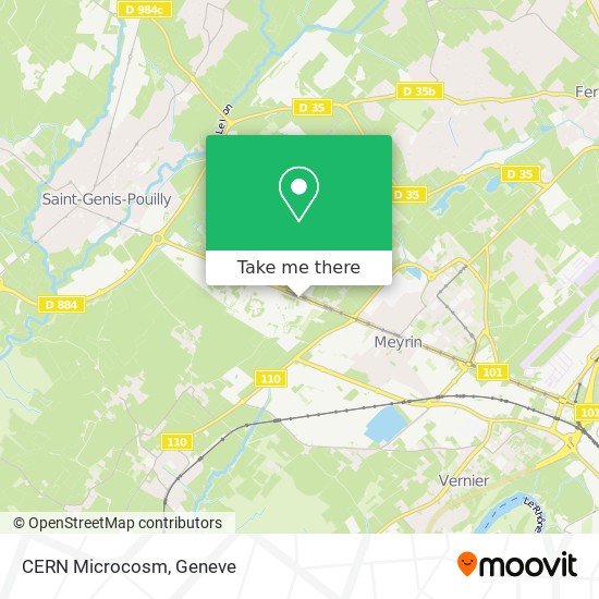 CERN Microcosm Karte