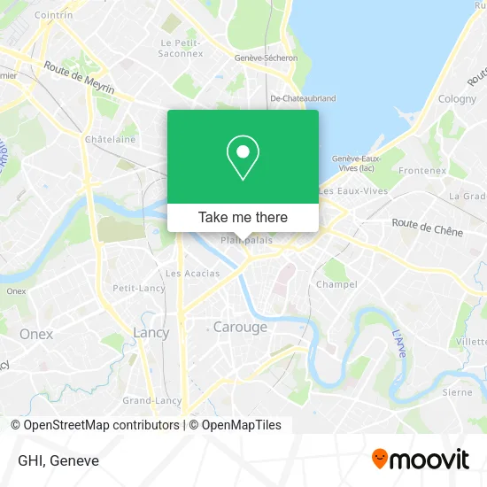 GHI map