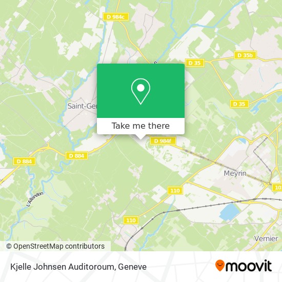 Kjelle Johnsen Auditoroum map